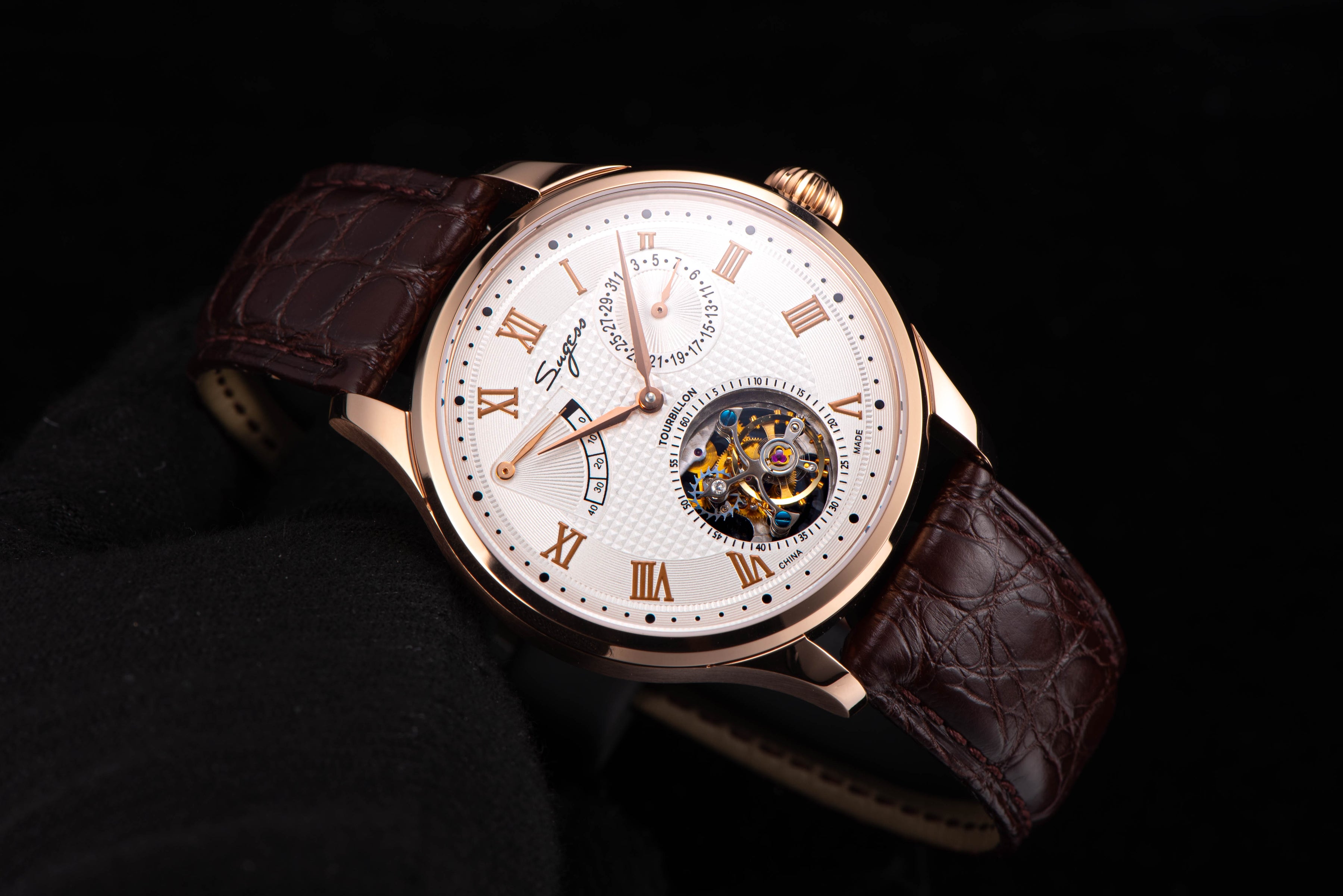 Sugess Watch Tourbillon Master SU8001GW Photo 14