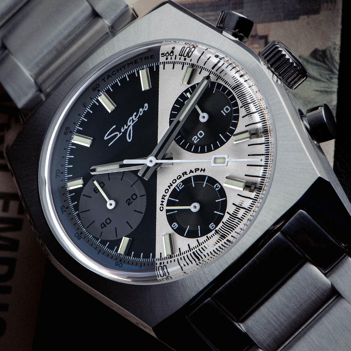 Sugess Watch Chrono Heritage S419BWS Photo 7