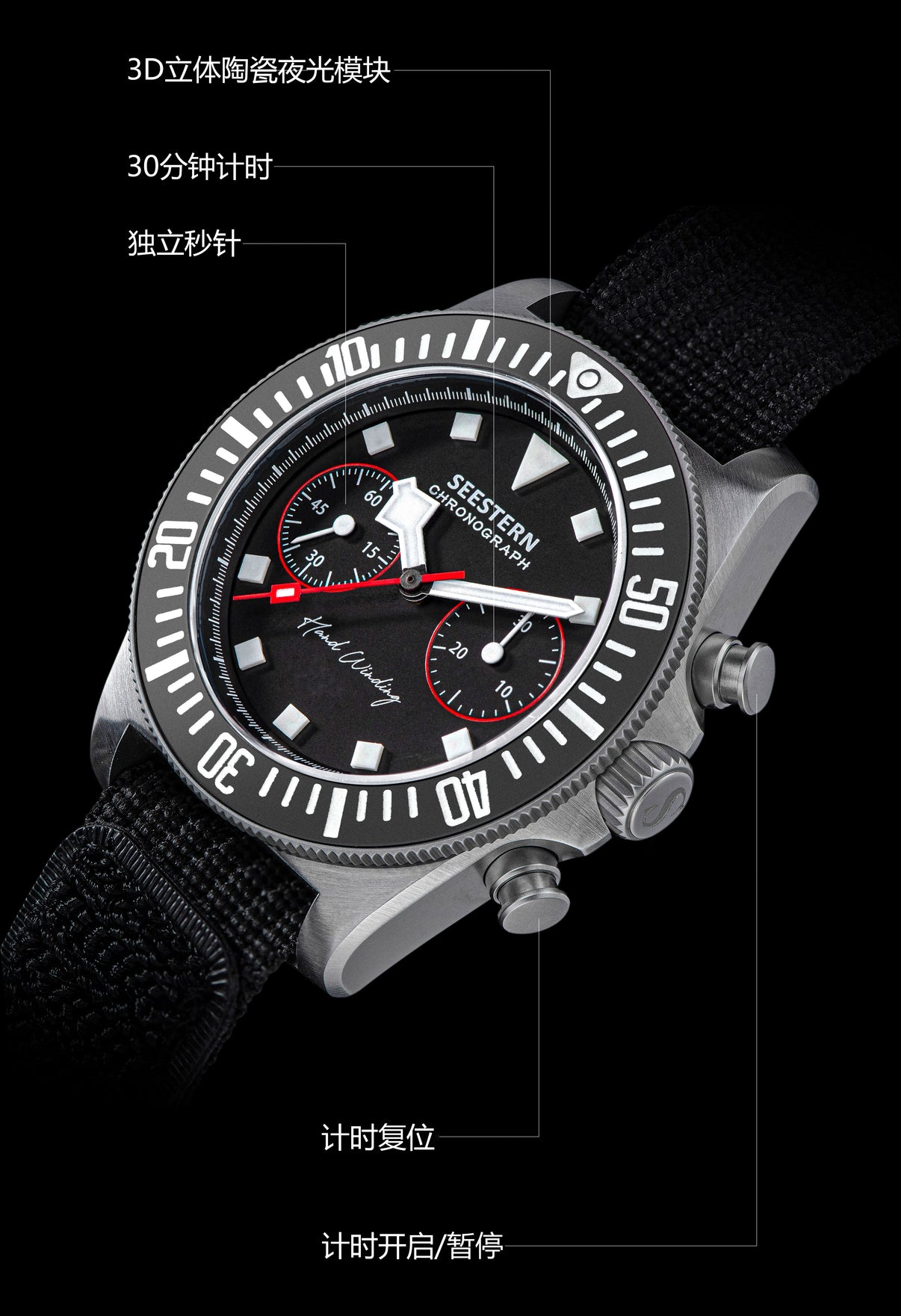 Sugess Watch Seestern Chronograph Limited S445.K Photo 2