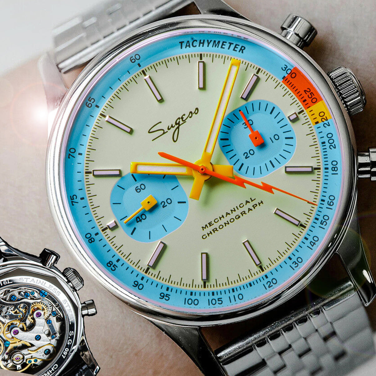 Sugess Watch Chrono Heritage S387.01.S Photo 9