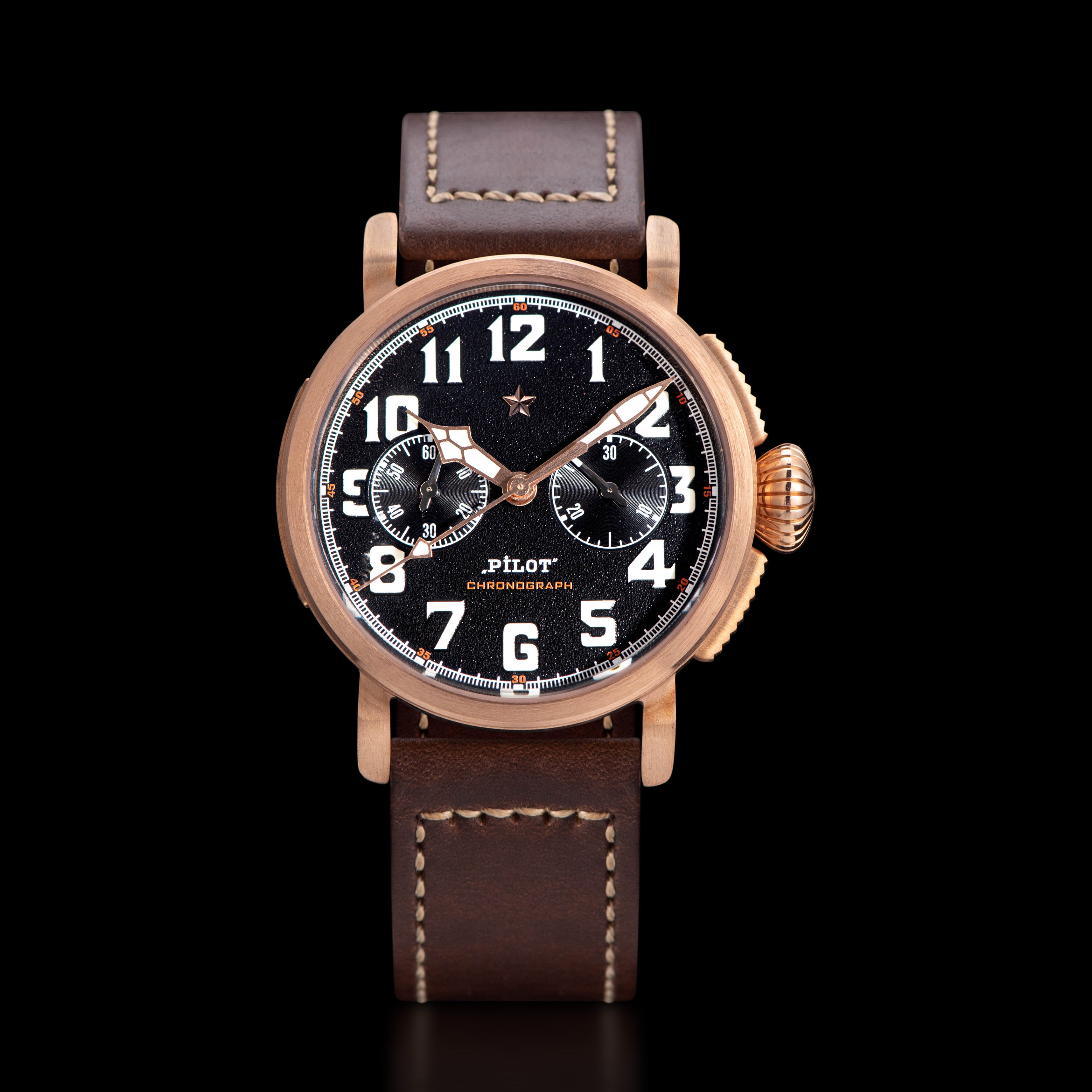 Sugess Watch Bronze Pilot SUPILOT003 Photo 2