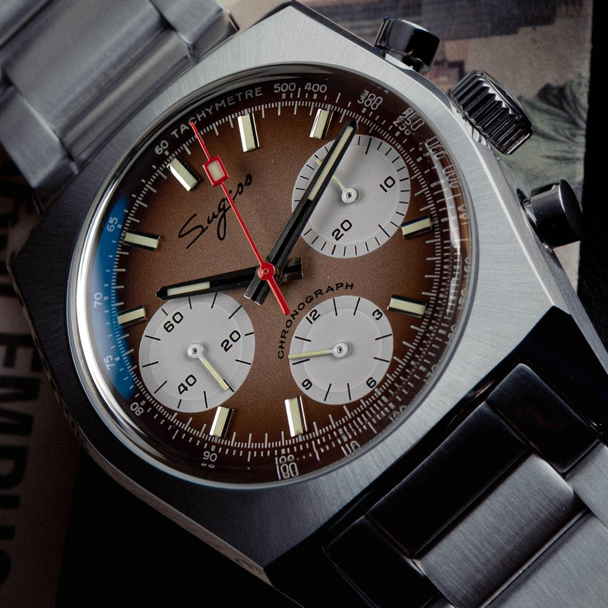 Sugess Watch Chrono Heritage S419BRS Photo 2