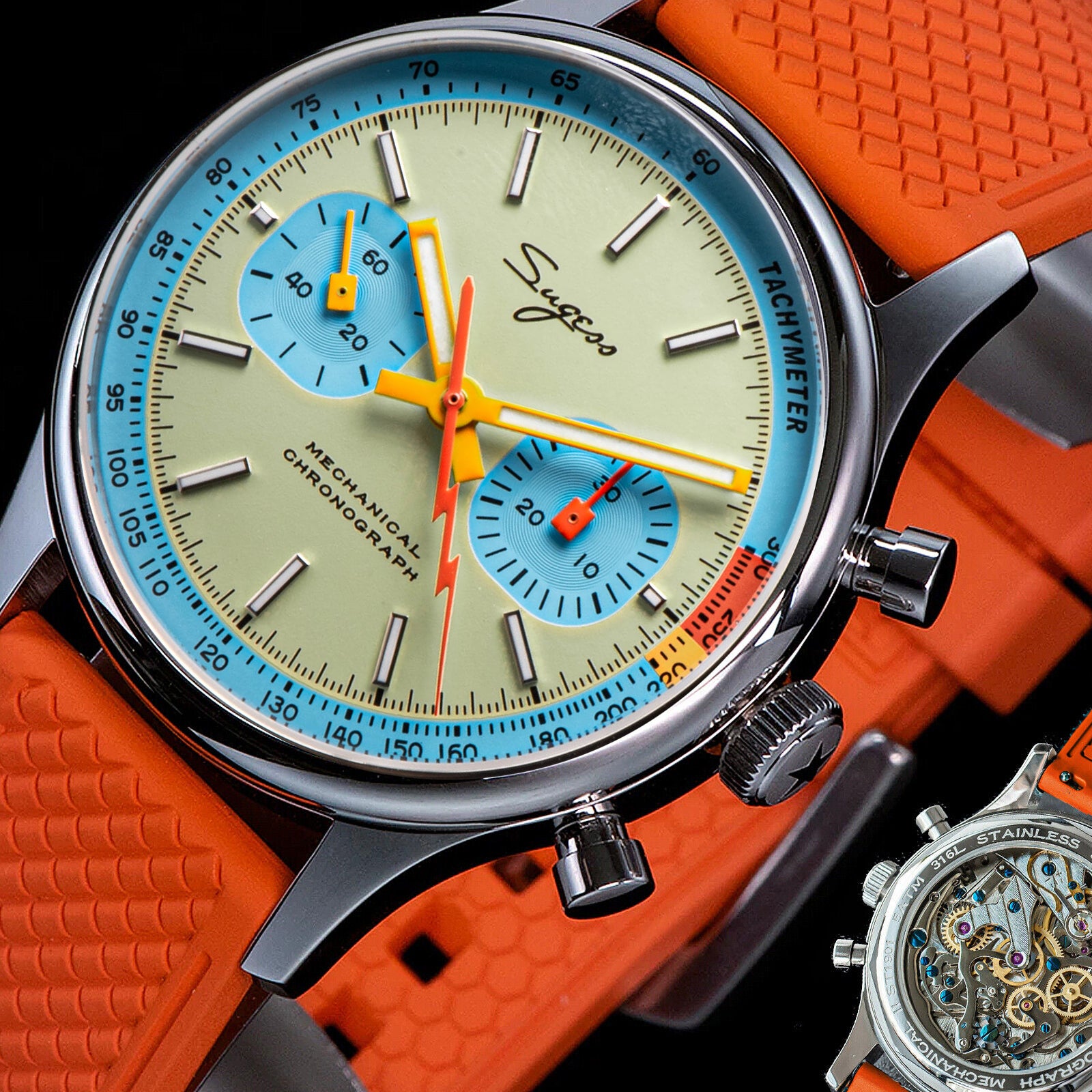 Sugess Watch Chrono Heritage S387.01.FO Photo 2