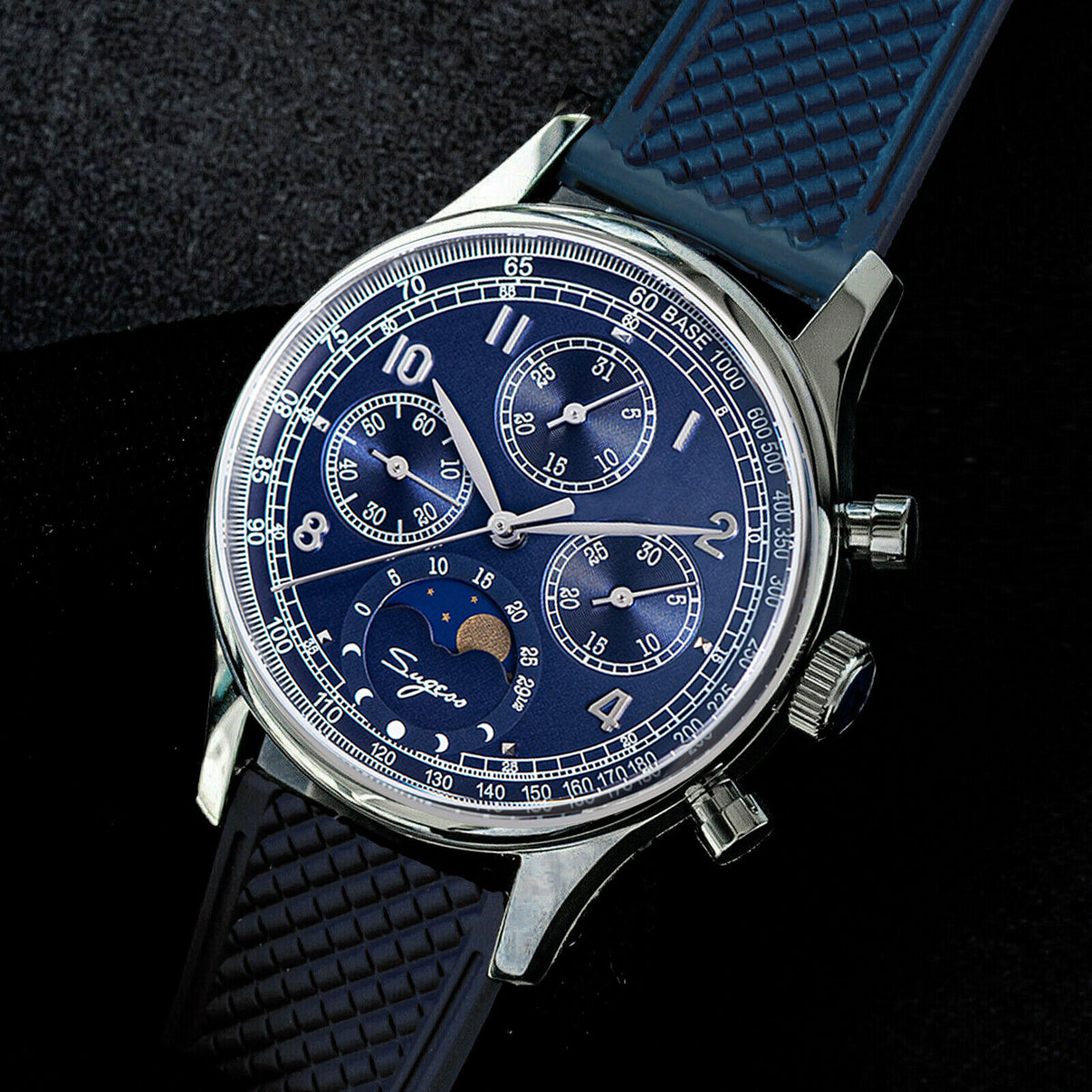 Sugess Watch MoonPhase Master Chronograph S389-2.03.FE Photo 4