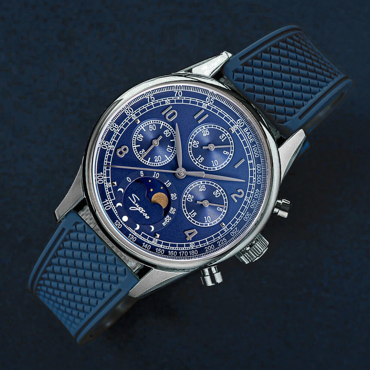 Sugess Watch MoonPhase Master Chronograph S389-2.03.FE Photo 2