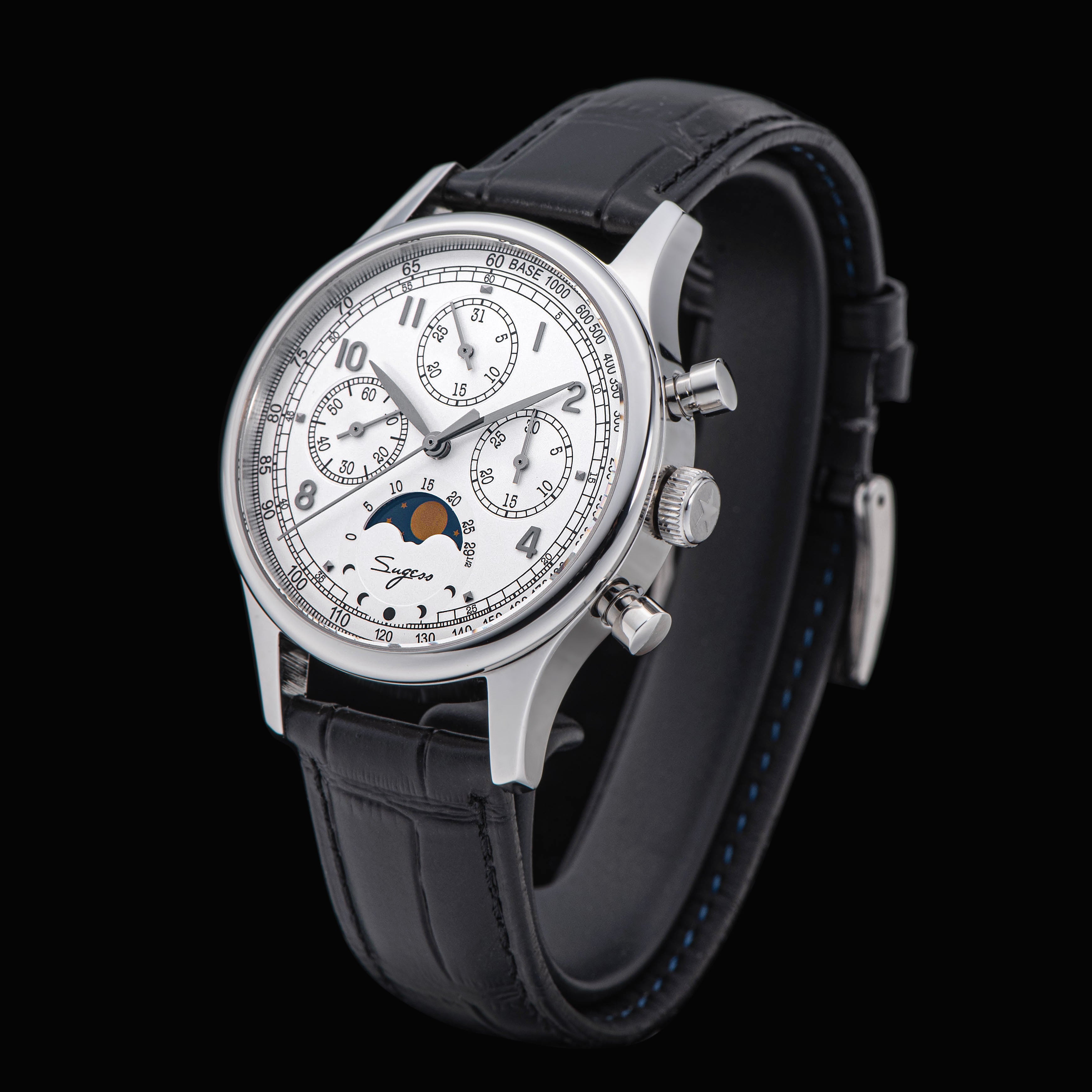 Sugess Watch MoonPhase Master Chronograph S389-2.01 Photo 3