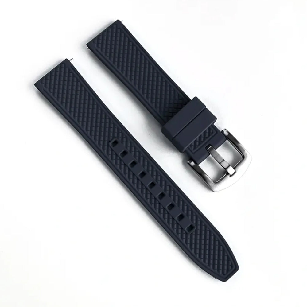 Sugess Watch Sugess Black Fluoro rubber w/ Pin Buckle Photo 1