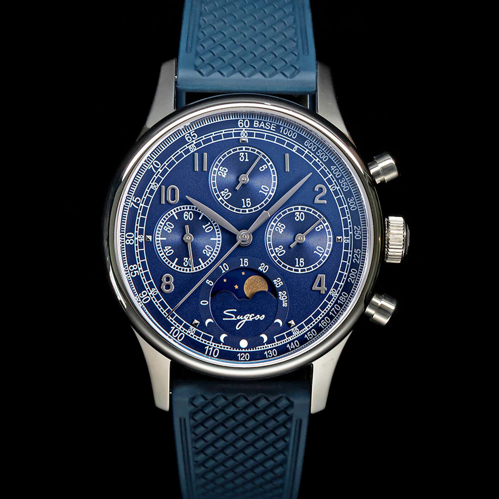 Sugess Watch MoonPhase Master Chronograph S389-2.03.FE Photo 3