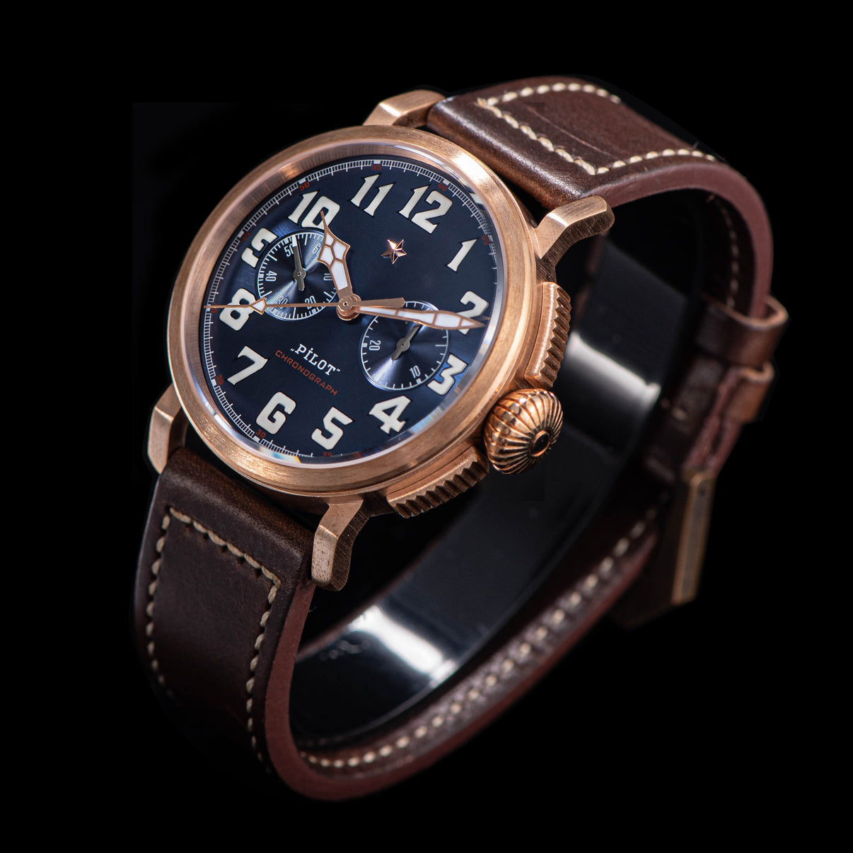 Sugess Watch Bronze Pilot SUPILOT009 Photo 4