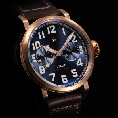 Sugess Watch Bronze Pilot SUPILOT009 Photo 5