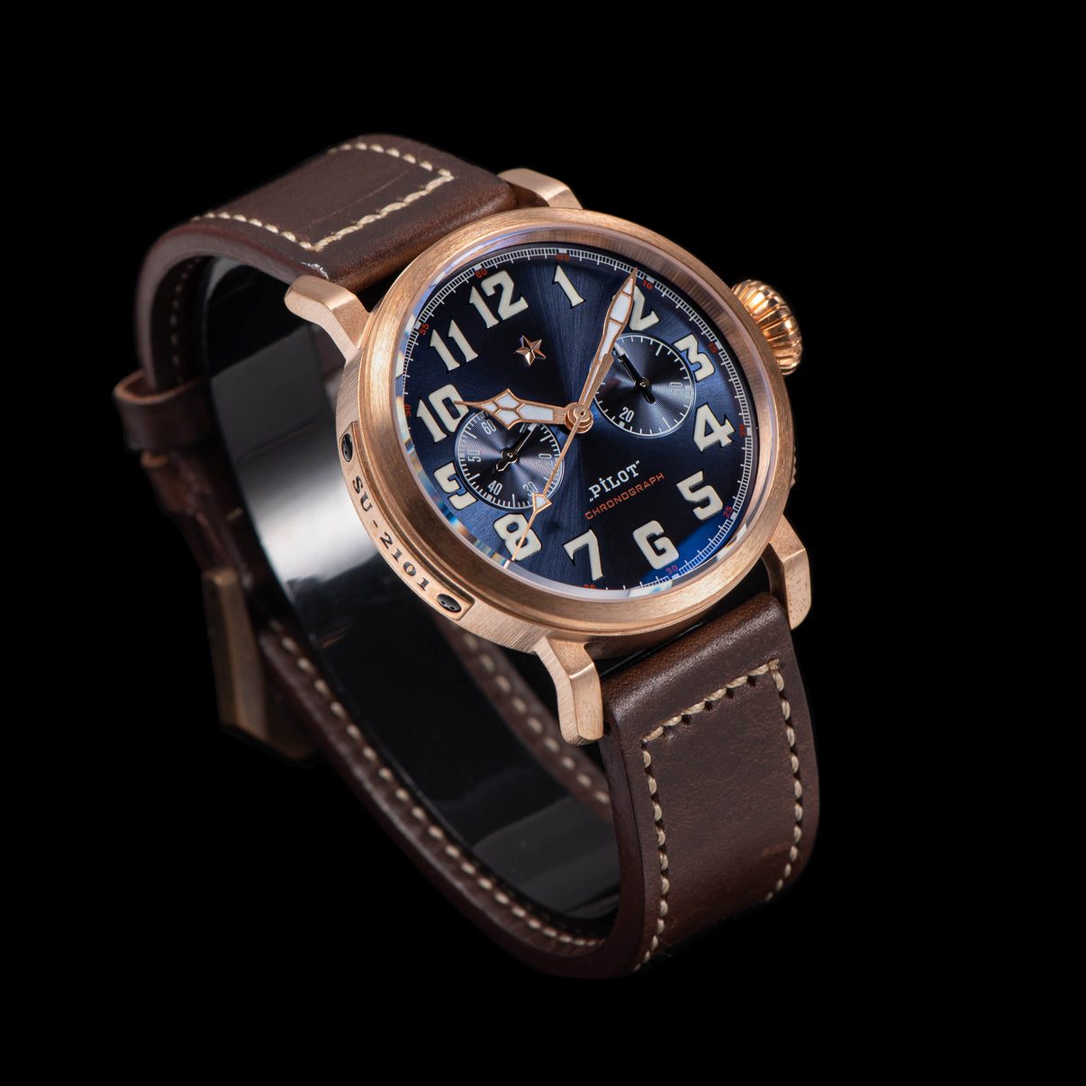 Sugess Watch Bronze Pilot SUPILOT009 Photo 6