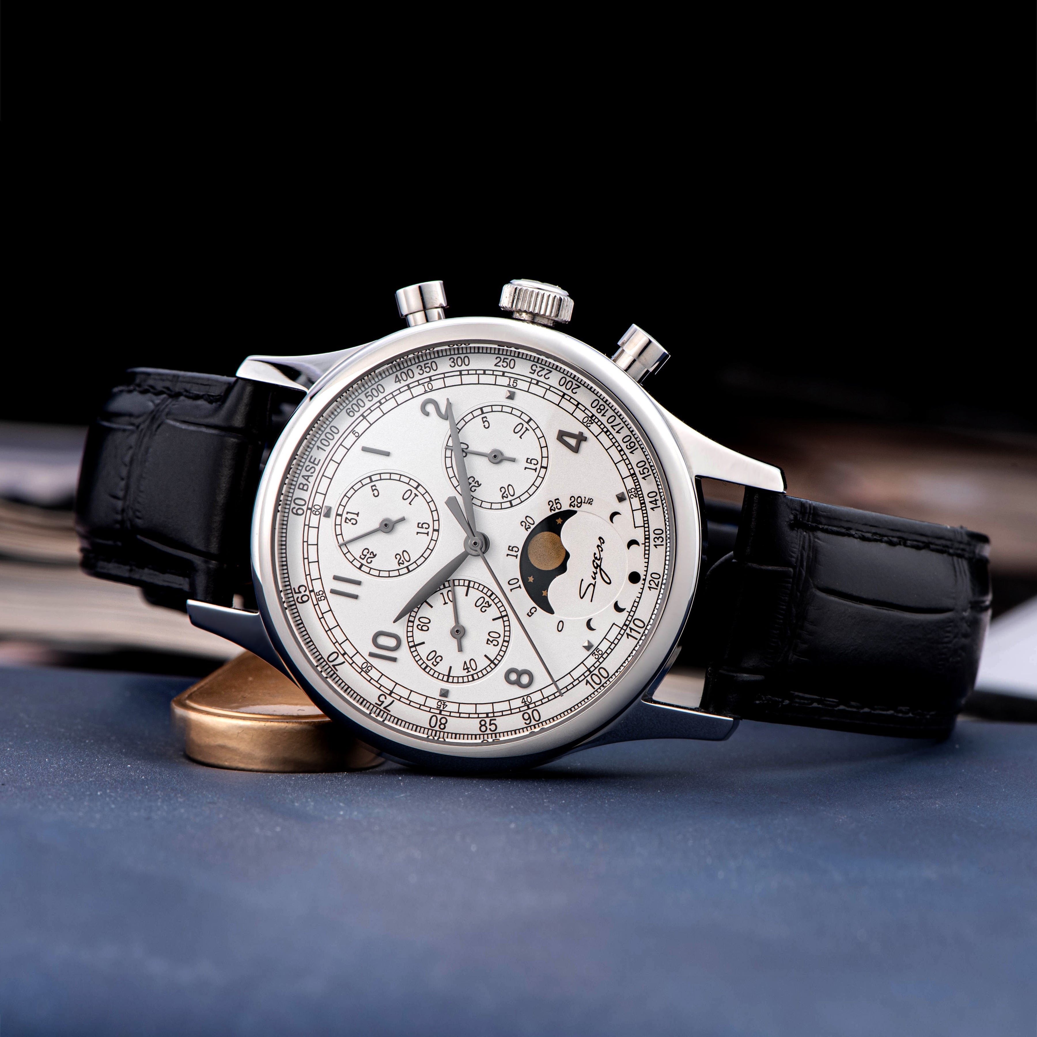 Sugess Watch MoonPhase Master Chronograph S389-2.01 Photo 9