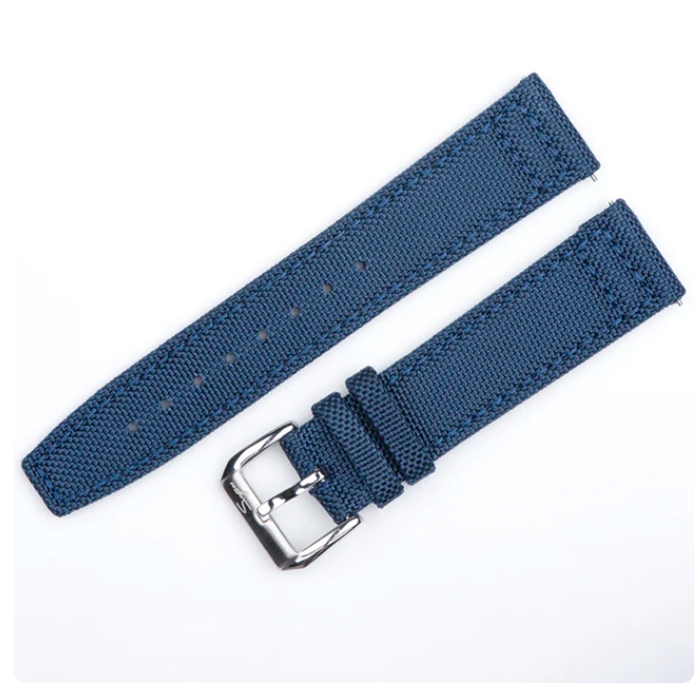 Sugess Watch Sugess Blue Canvas Strap w/ Pin Buckle Photo 1