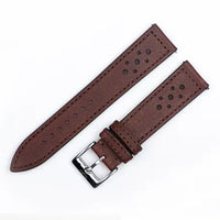 Sugess Watch Sugess Brown Hole Style Leather w/ Pin Buckle Photo 1