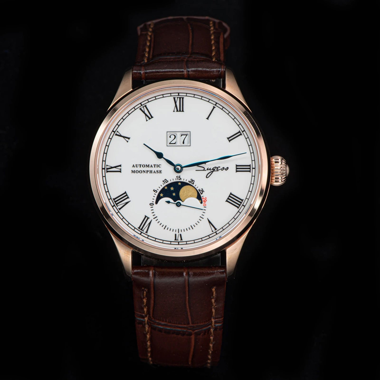 Sugess Watch MoonPhase Master Automatic SU2528GW Photo 2