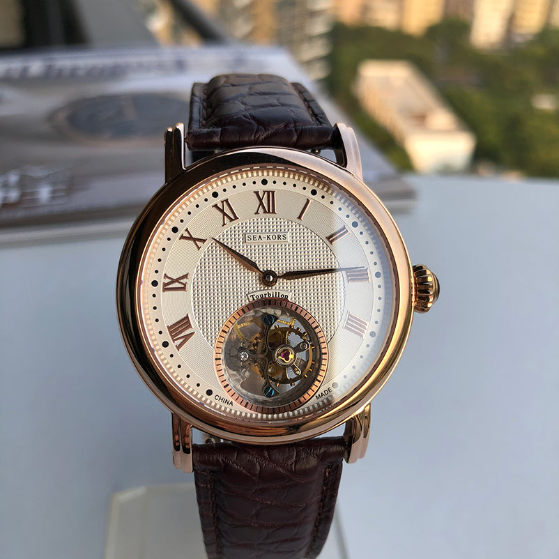 Sugess Watch SEA-KORS Tourbillon SE8000GW Photo 10