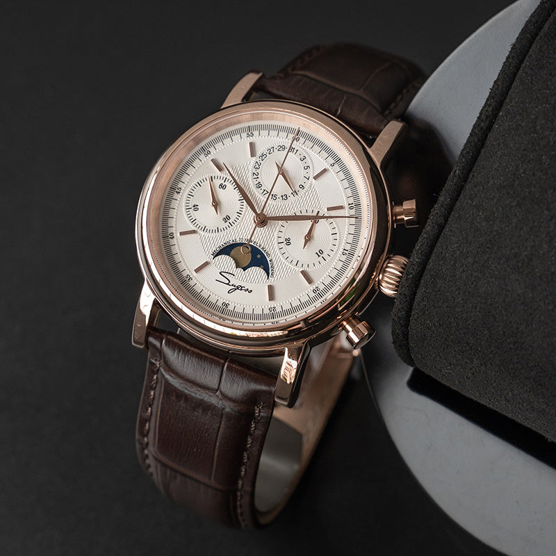 Sugess Watch MoonPhase Master Chronograph SU1908GW/X Photo 7