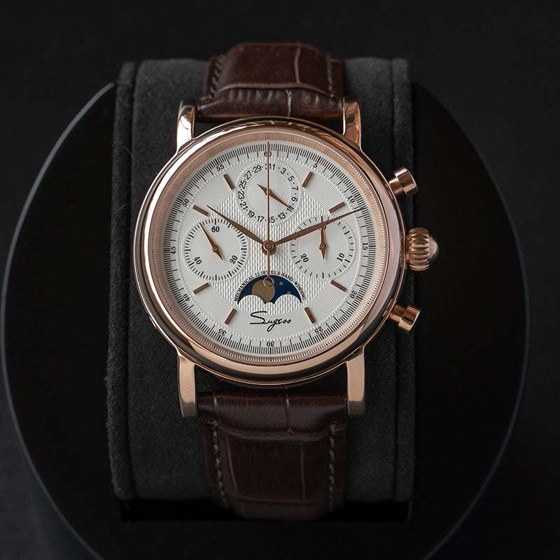 Sugess Watch MoonPhase Master Chronograph SU1908GW/X Photo 8