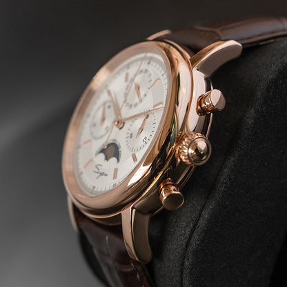 Sugess Watch MoonPhase Master Chronograph SU1908GW/X Photo 12