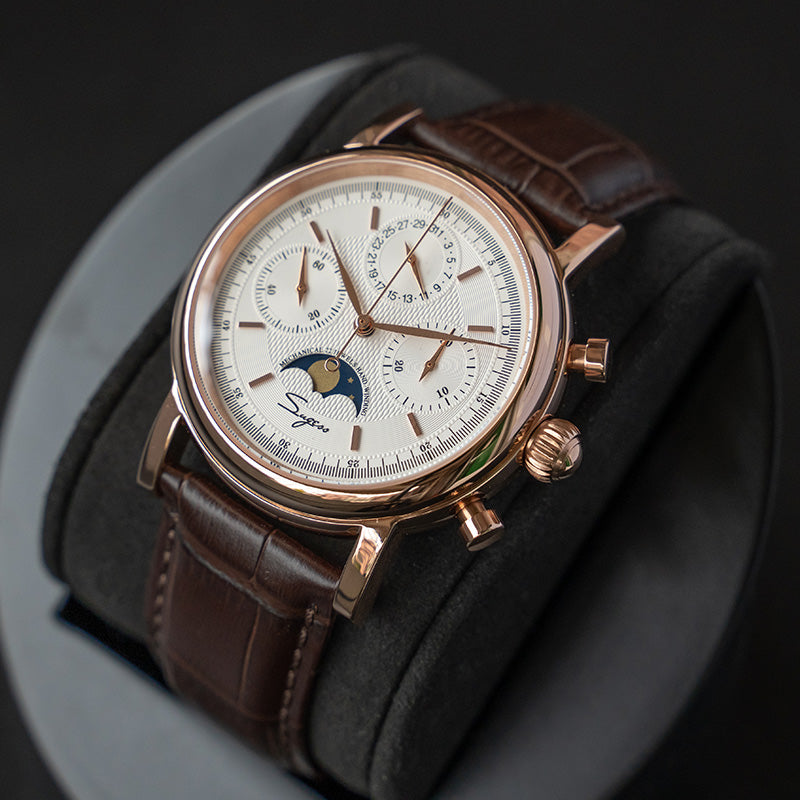 Sugess Watch MoonPhase Master Chronograph SU1908GW/X Photo 14