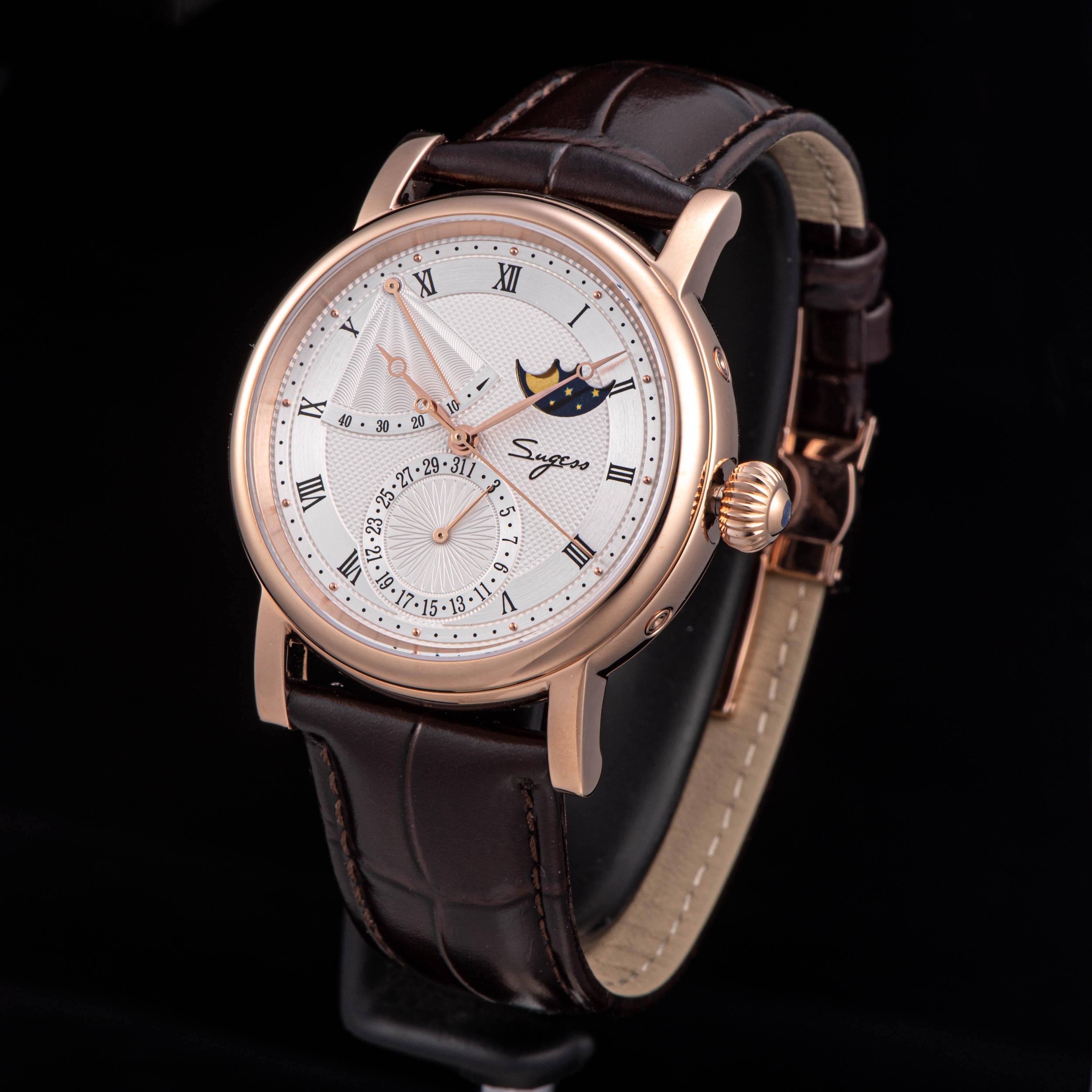 Sugess Watch MoonPhase Master Automatic SU2153GW Photo 3