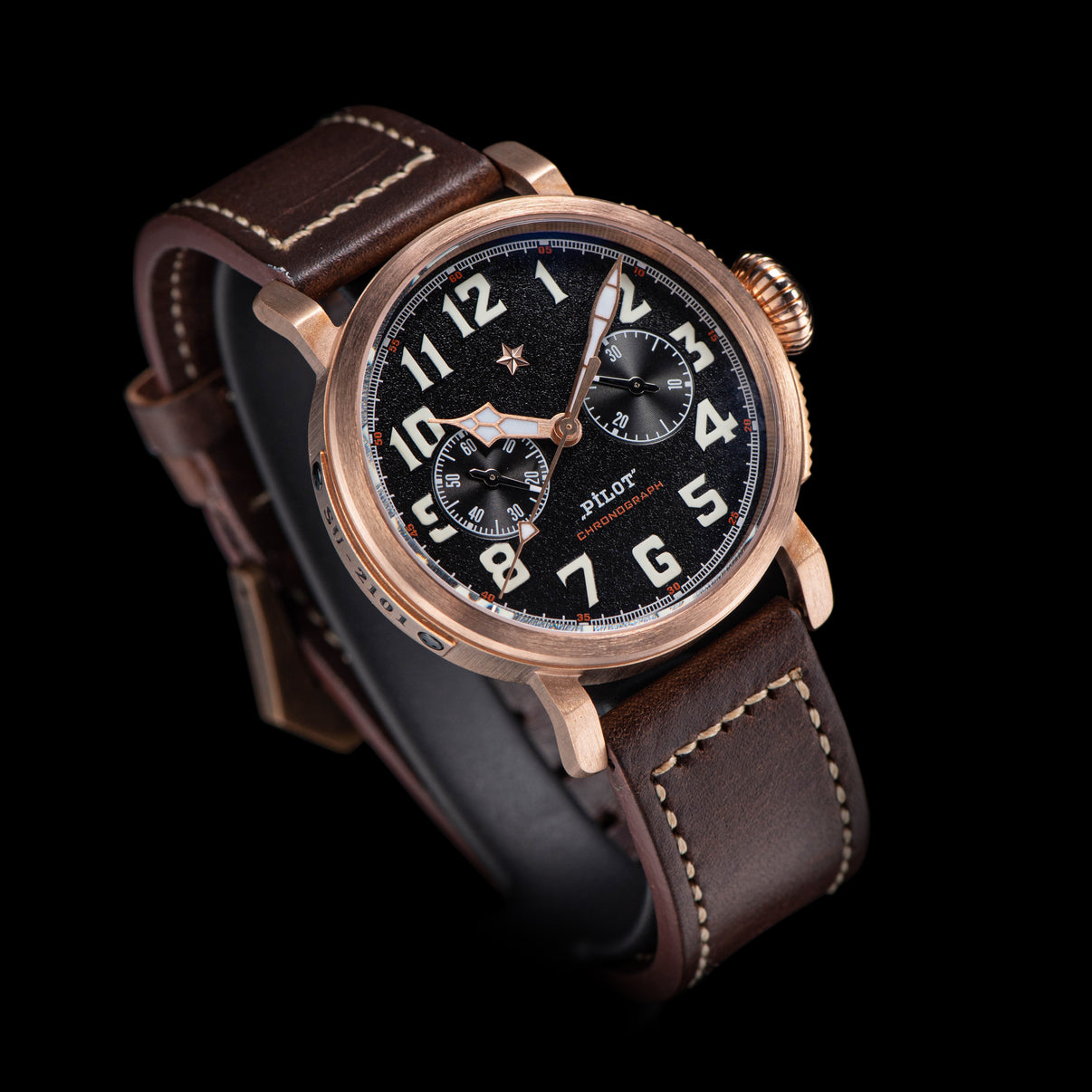 Sugess Watch Bronze Pilot SUPILOT003 Photo 6