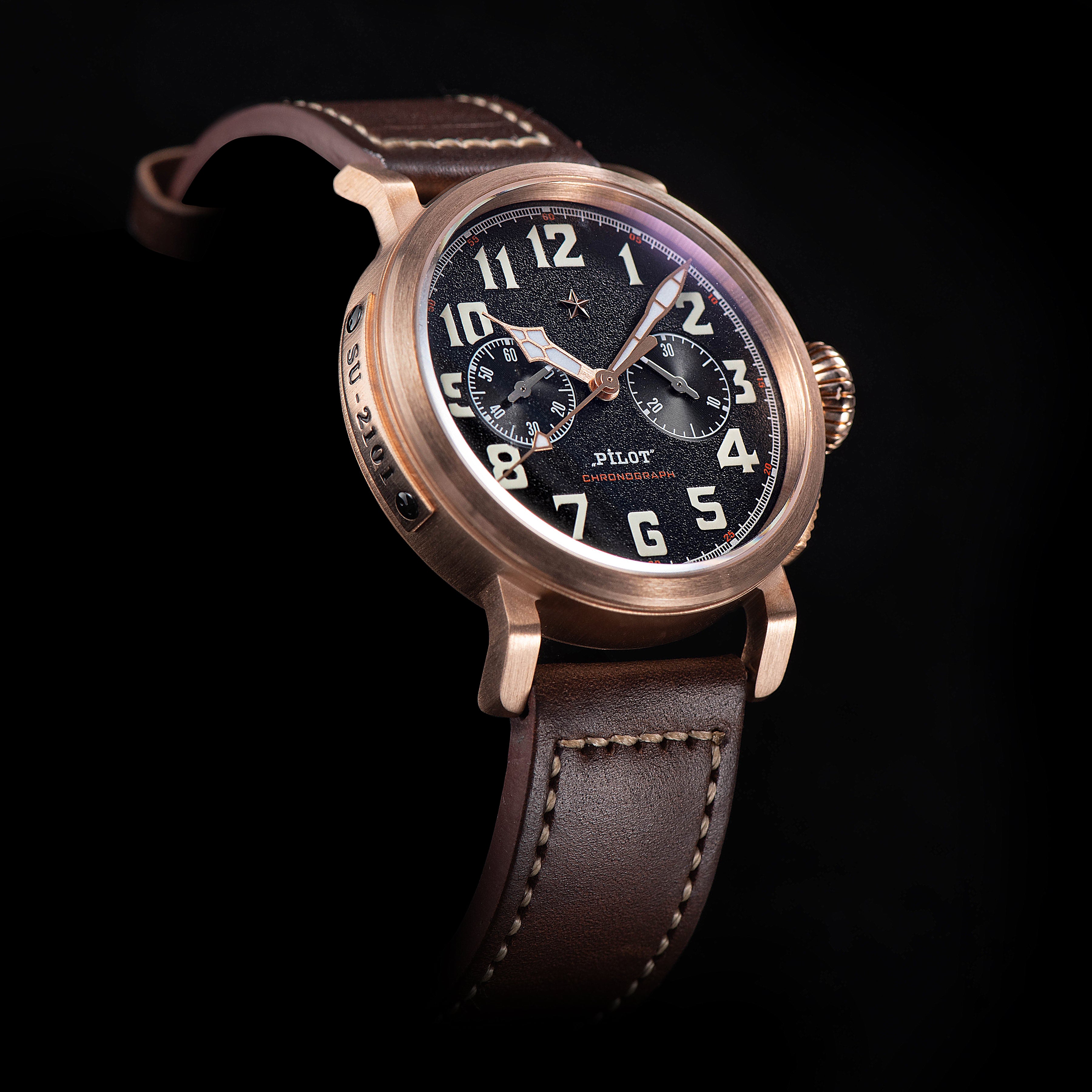 Sugess Watch Bronze Pilot SUPILOT003 Photo 9