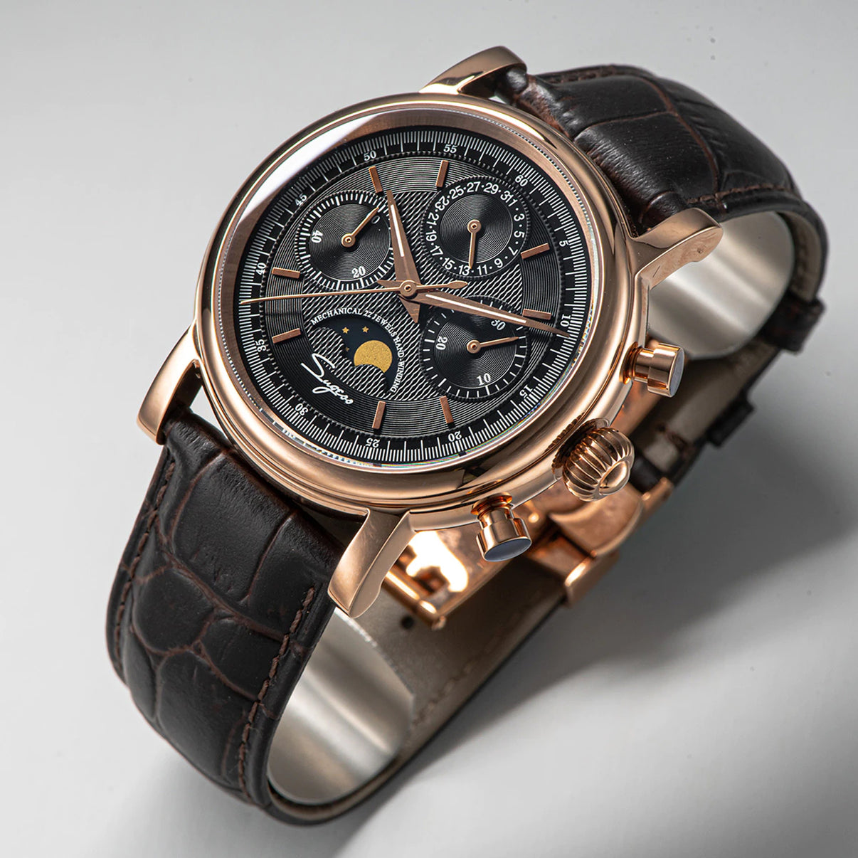 Sugess Watch MoonPhase Master Chronograph SU1908GZ/X Photo 3