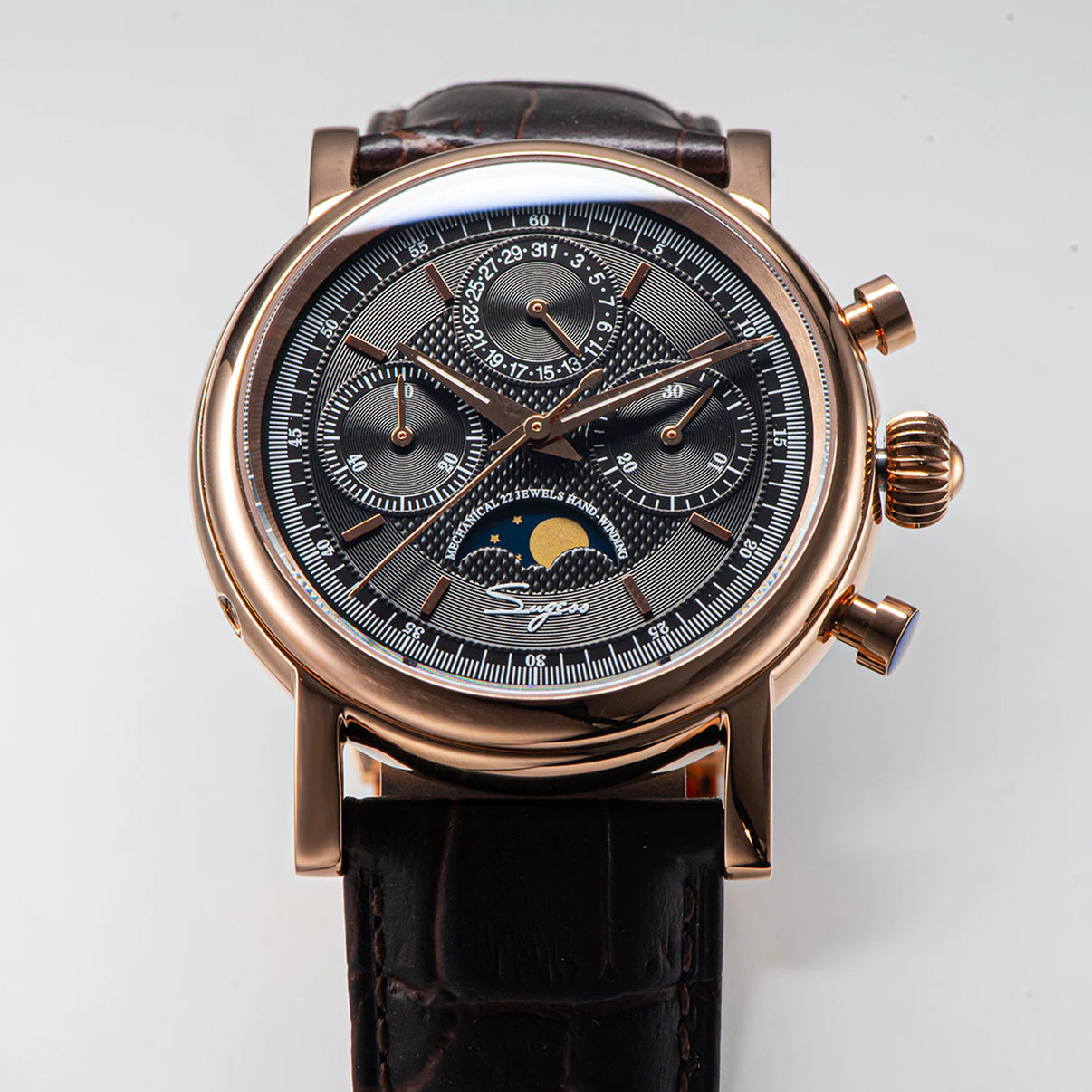 Sugess Watch MoonPhase Master Chronograph SU1908GZ/X Photo 5