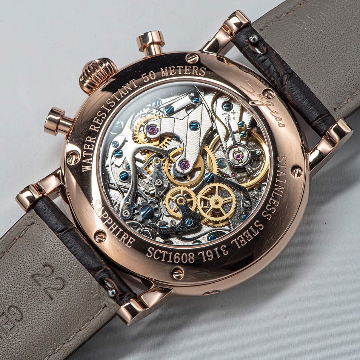 Sugess Watch MoonPhase Master Chronograph SU1908GZ/X Photo 6