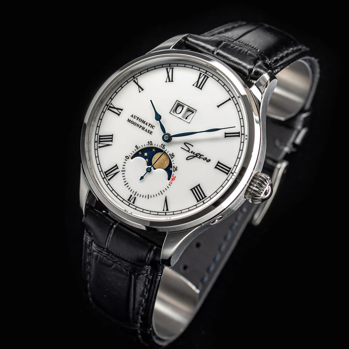 Sugess Watch MoonPhase Master Automatic SU2528SS Photo 4