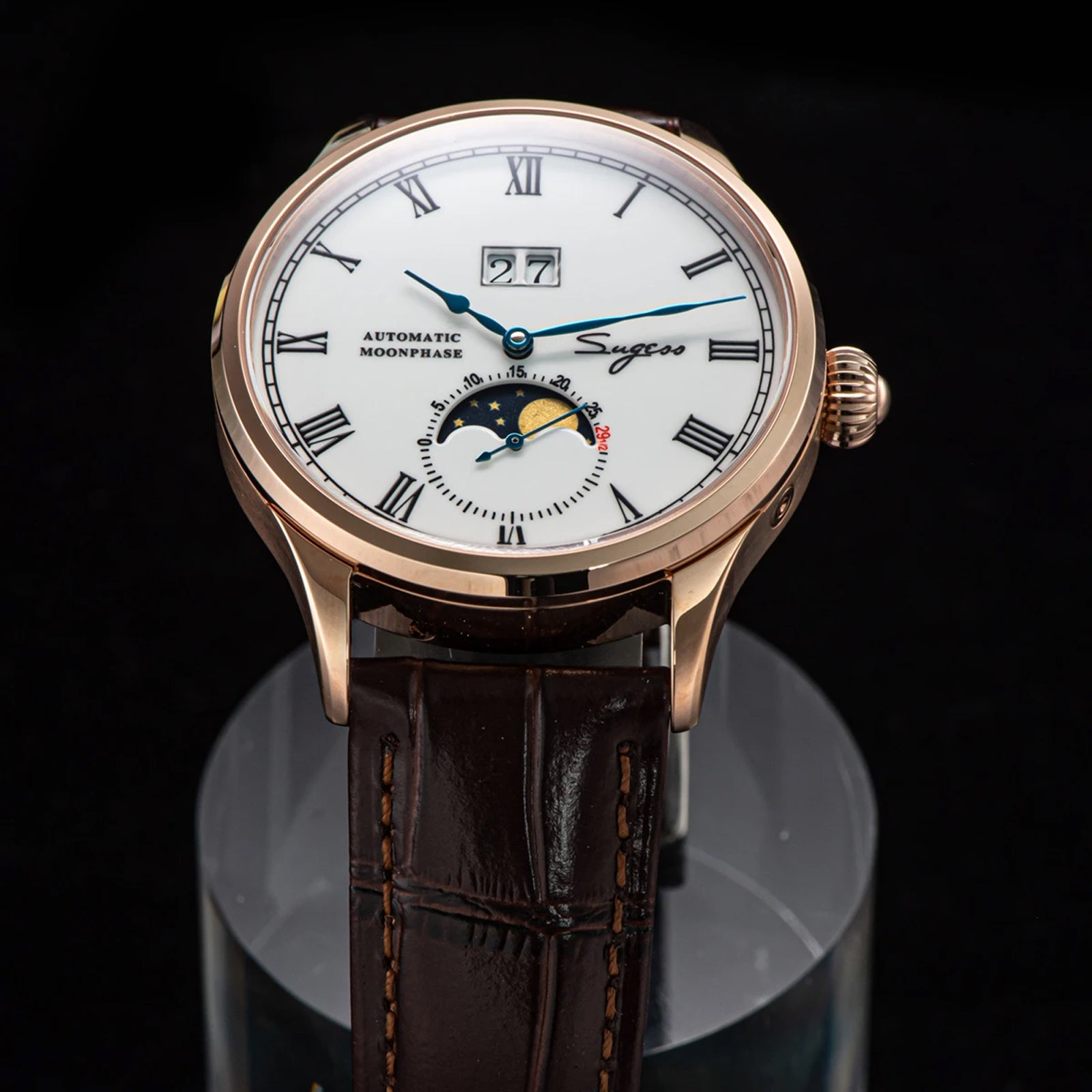 Sugess Watch MoonPhase Master Automatic SU2528GW Photo 4