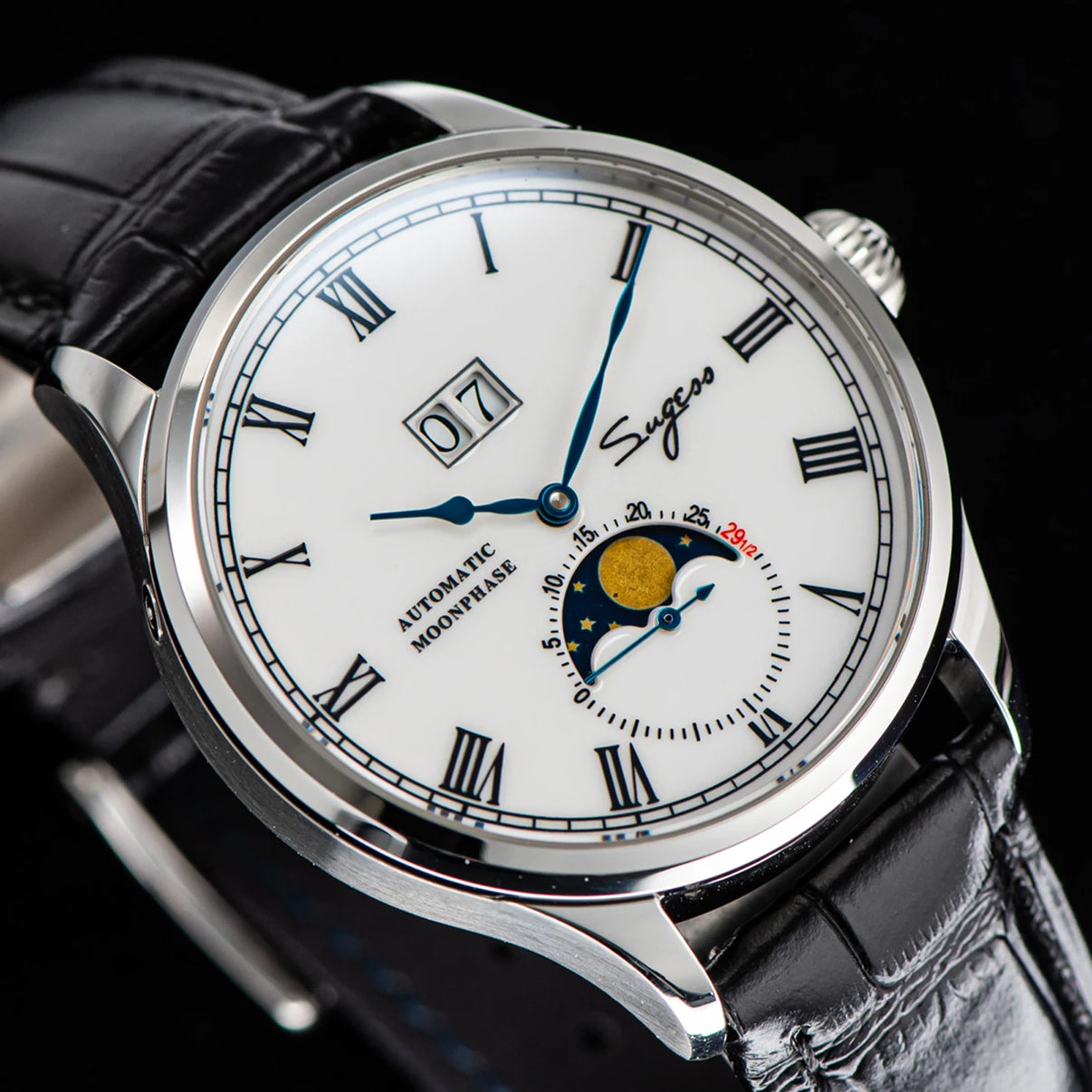 Sugess Watch MoonPhase Master Automatic SU2528SS Photo 6