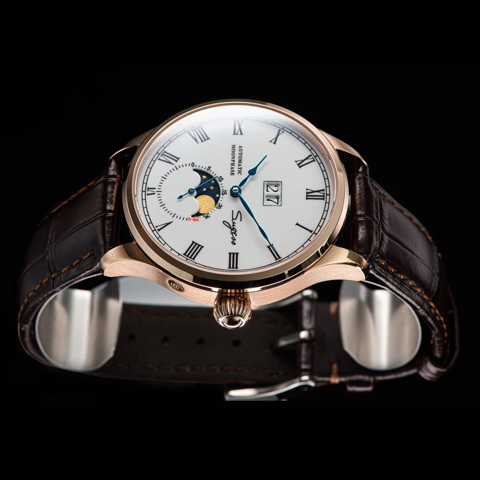 Sugess Watch MoonPhase Master Automatic SU2528GW Photo 7