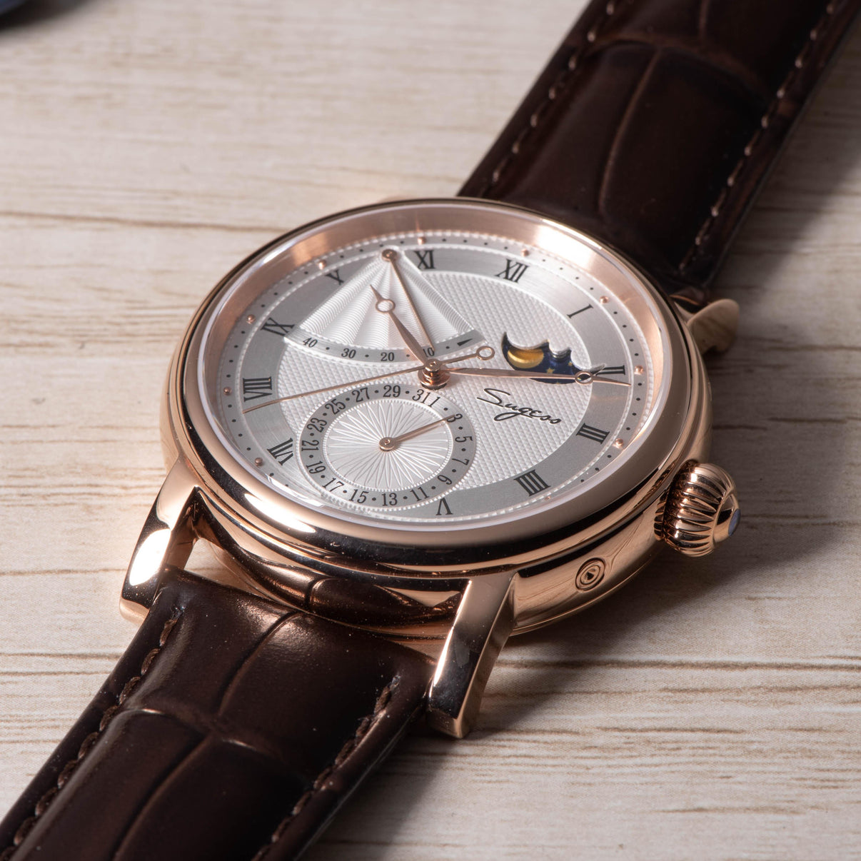 Sugess Watch MoonPhase Master Automatic SU2153GW Photo 13