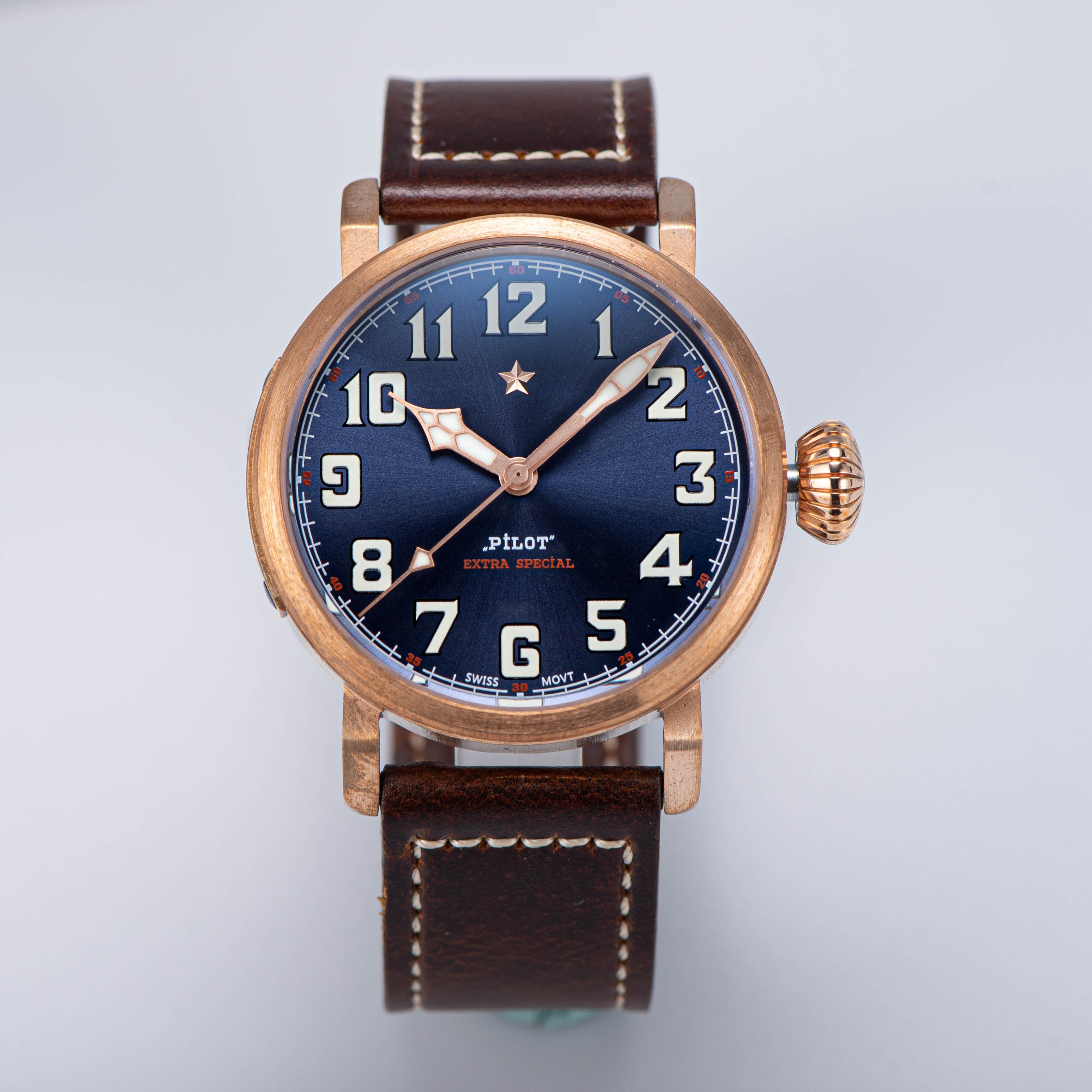 Sugess Watch Bronze Pilot S408.03 Photo 3