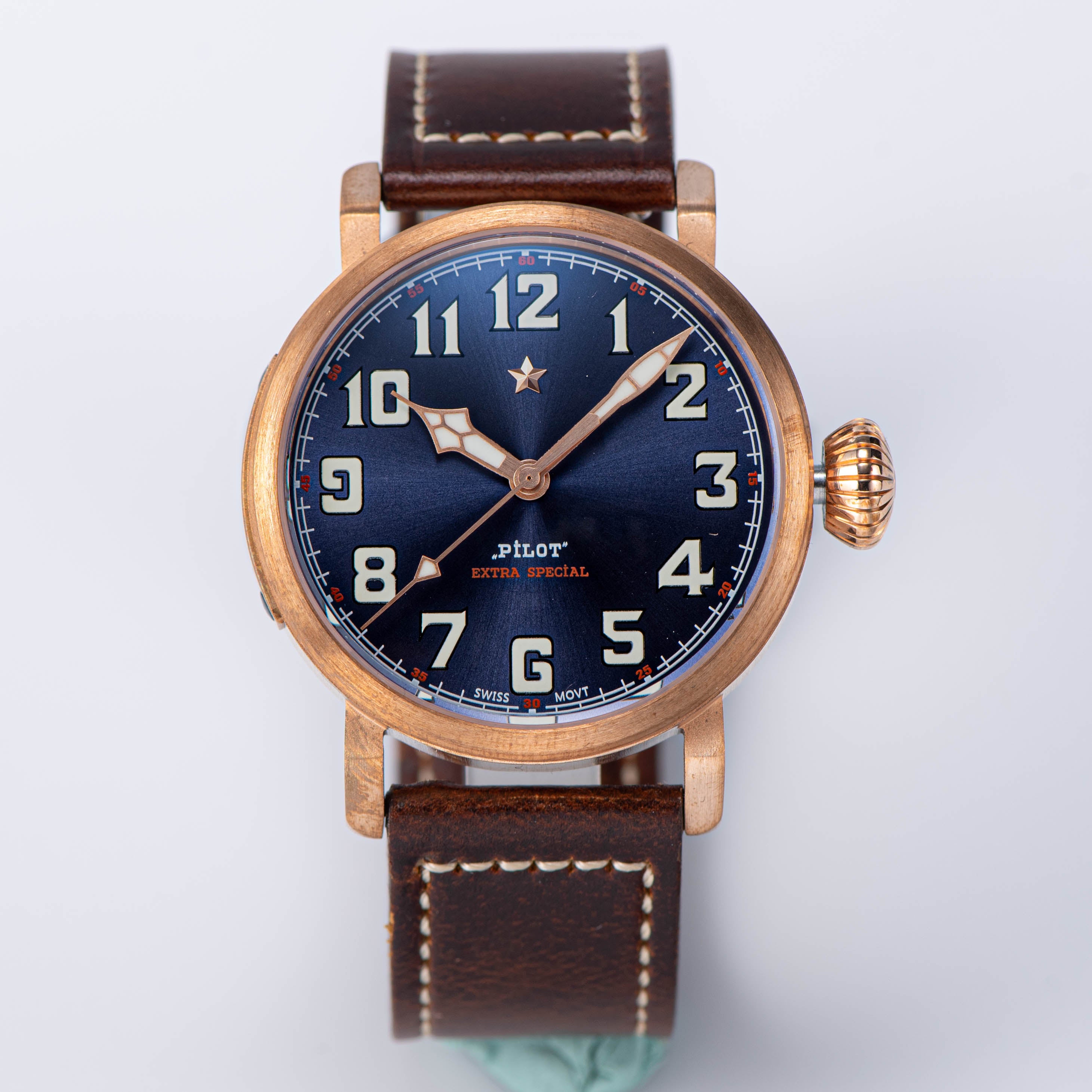 Sugess Watch Bronze Pilot S408.03 Photo 4