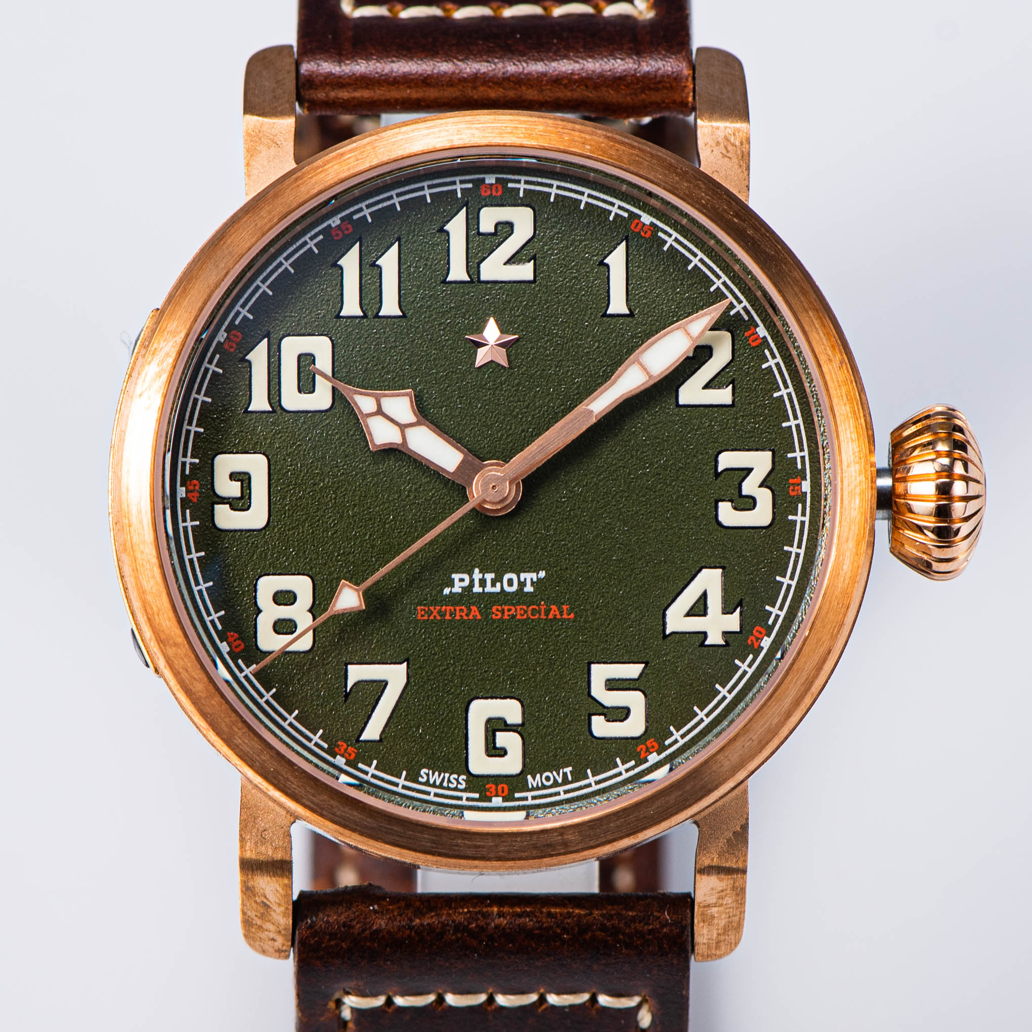 Sugess Watch Bronze Pilot S408.02 Photo 4