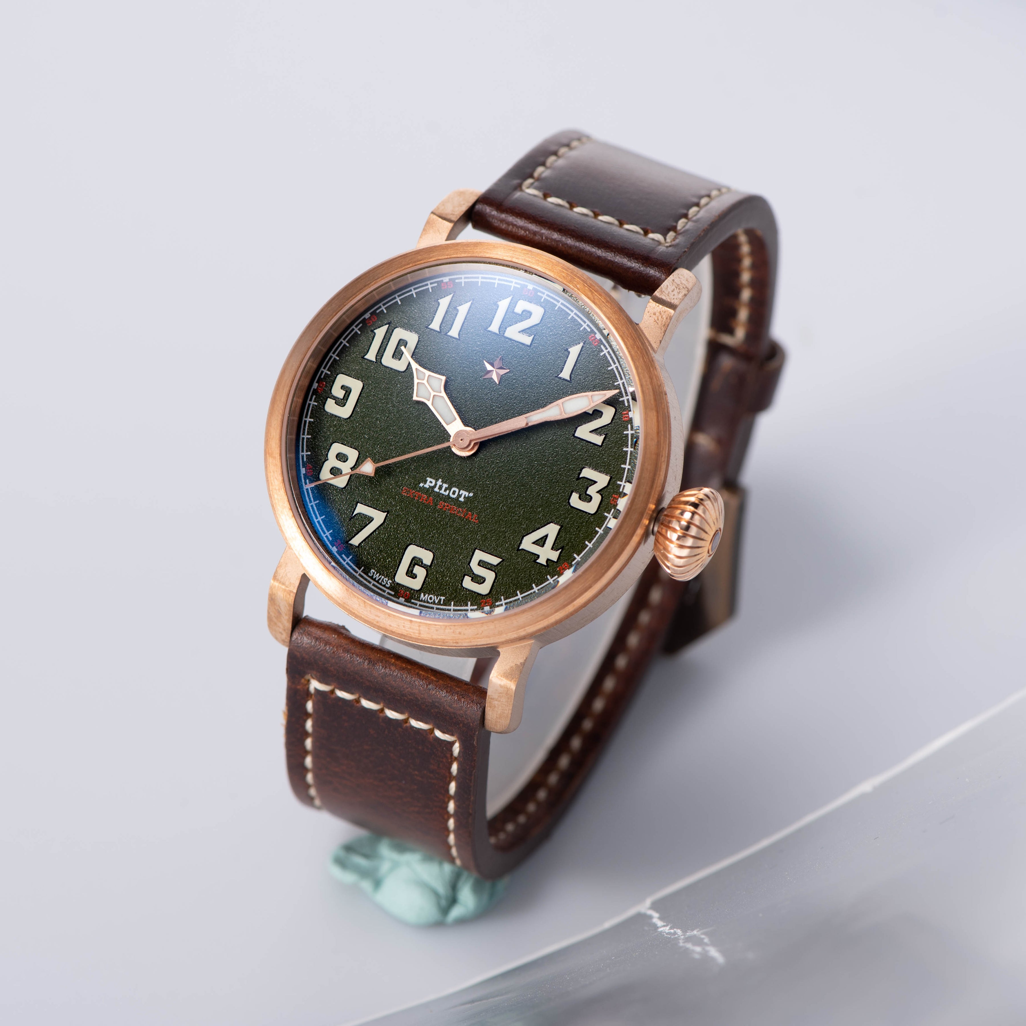 Sugess Watch Bronze Pilot S408.02 Photo 6