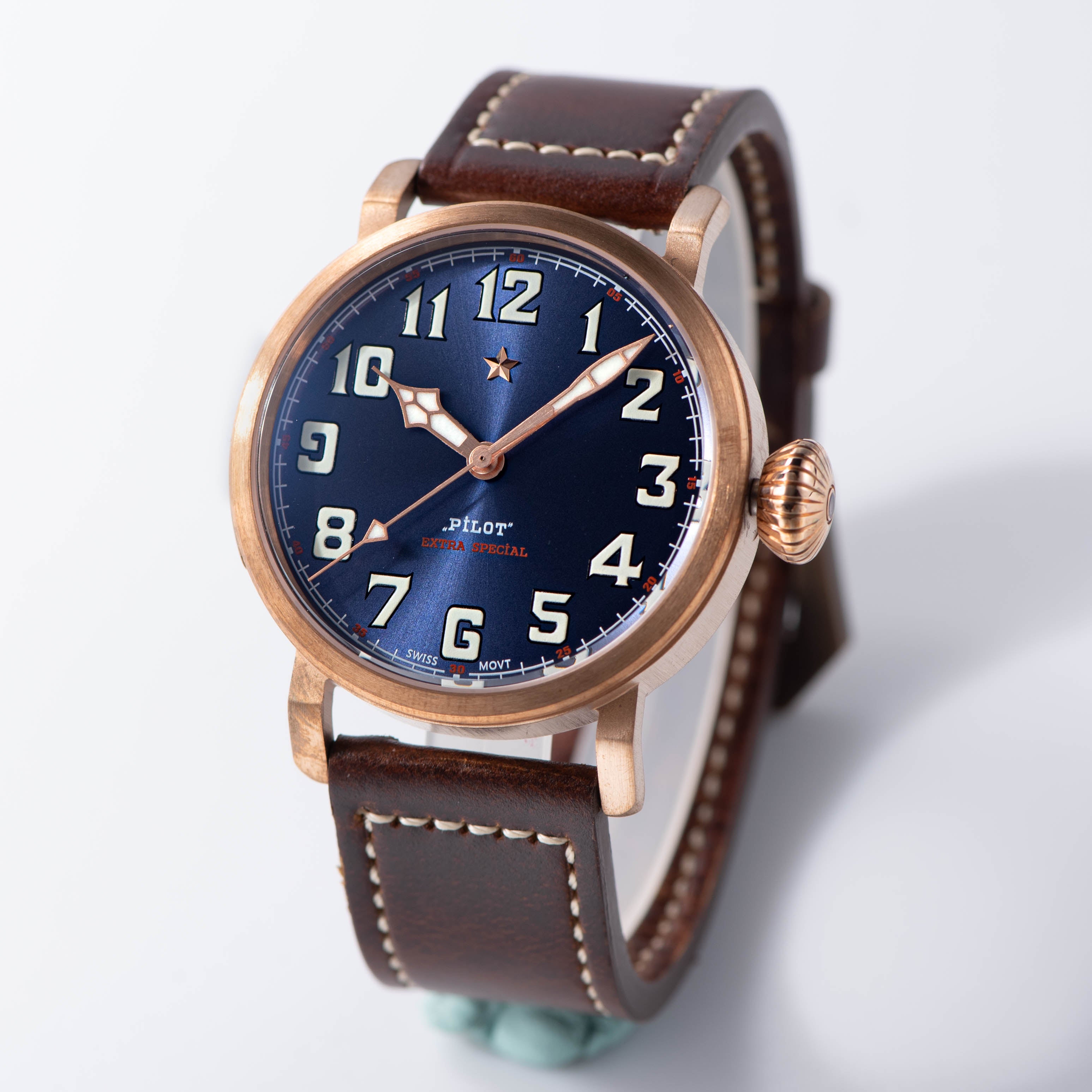 Sugess Watch Bronze Pilot S408.03 Photo 6