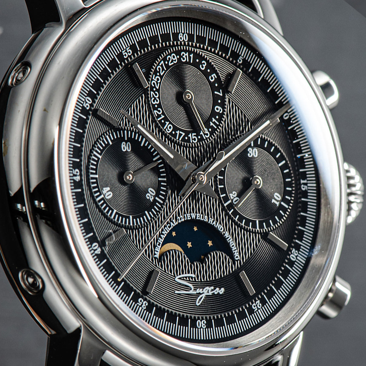 Sugess Watch MoonPhase Master Chronograph SU1908SZT/X Photo 2