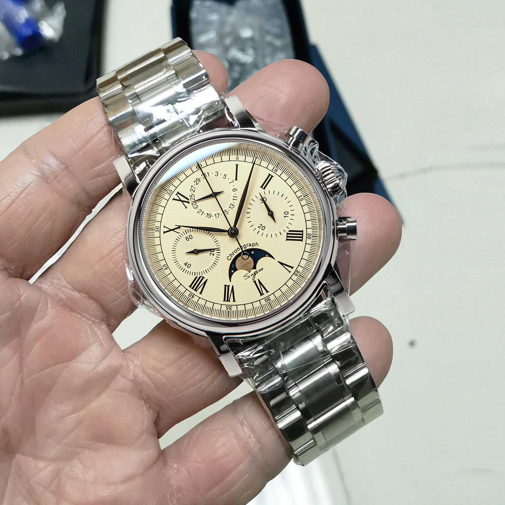 Sugess Watch MoonPhase Master Chronograph SUM199BT/X Photo 5