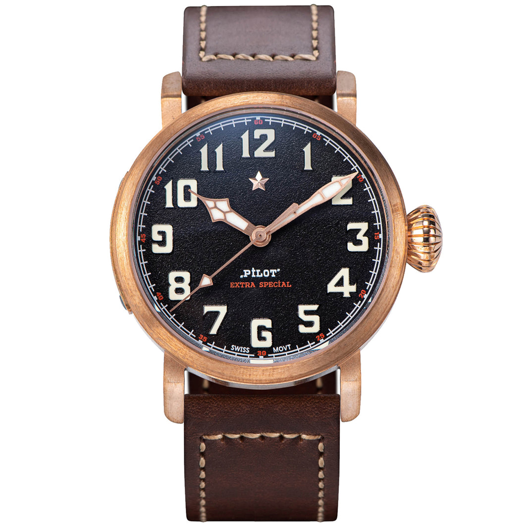 Sugess Watch Bronze Pilot S408.01 Photo 1