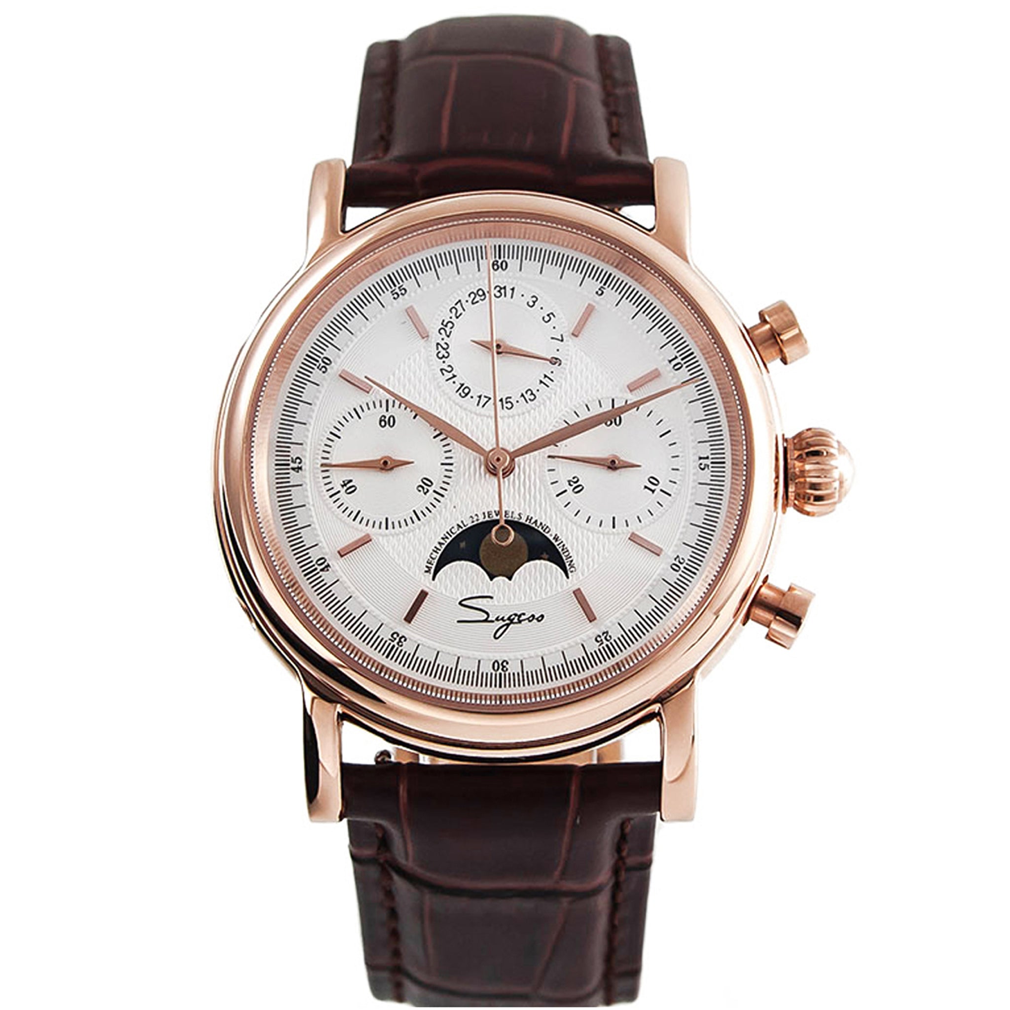 Sugess Watch MoonPhase Master Chronograph SU1908GW/X Photo 1