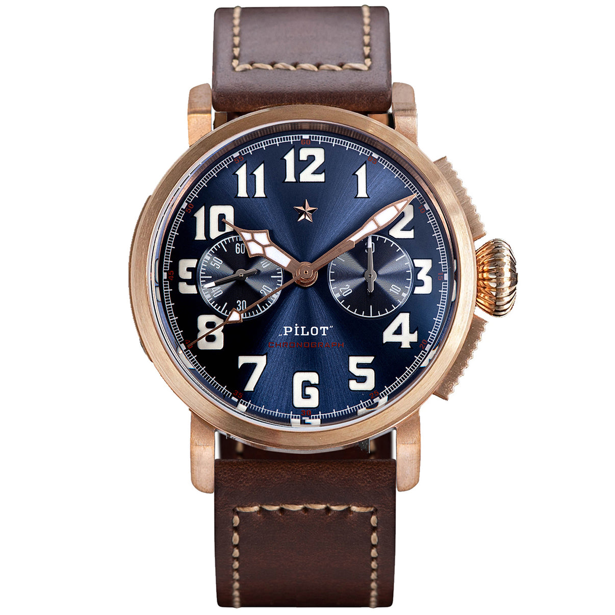 Sugess Watch Bronze Pilot SUPILOT009 Photo 1