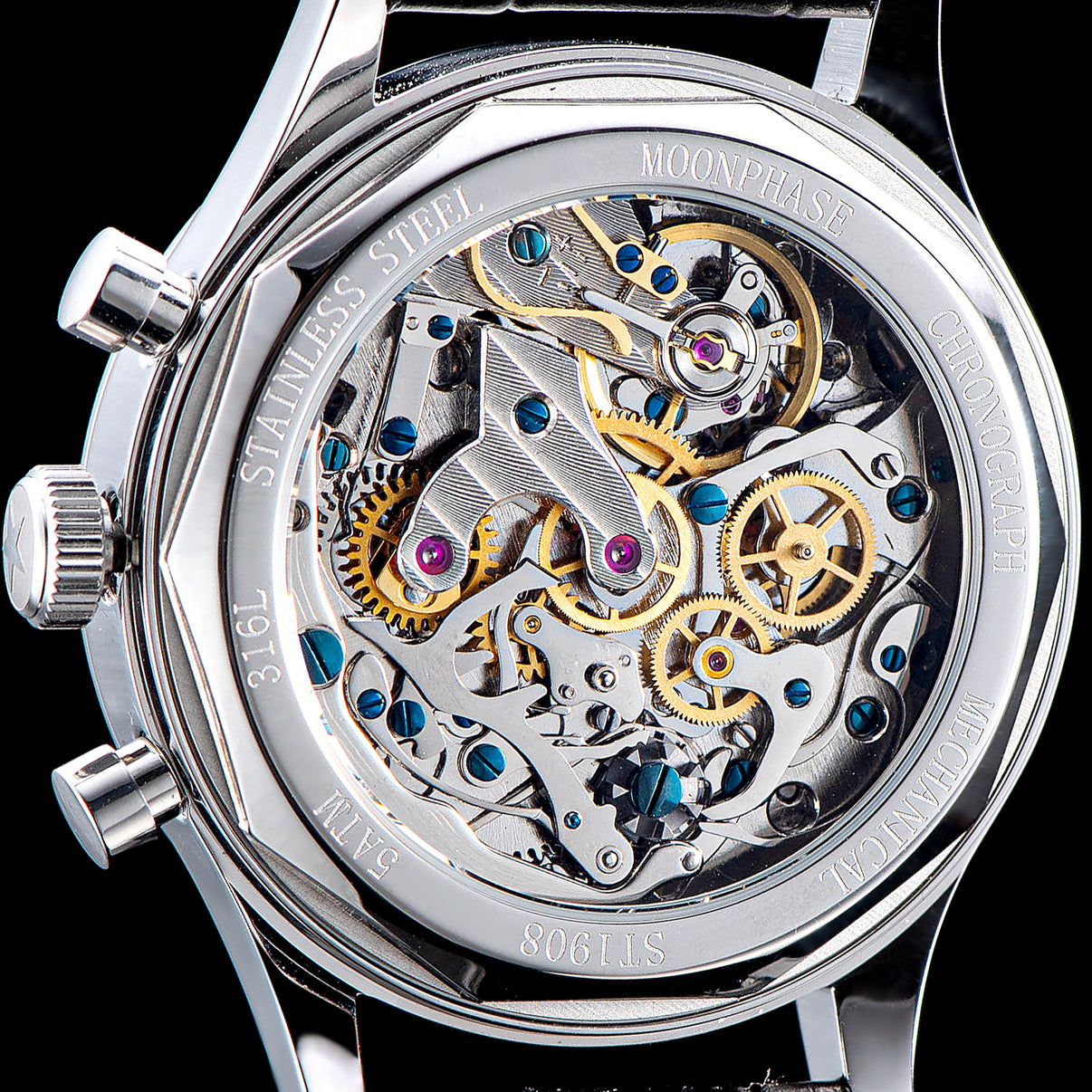 Sugess Watch MoonPhase Master Chronograph S389-2.03.FE Photo 5